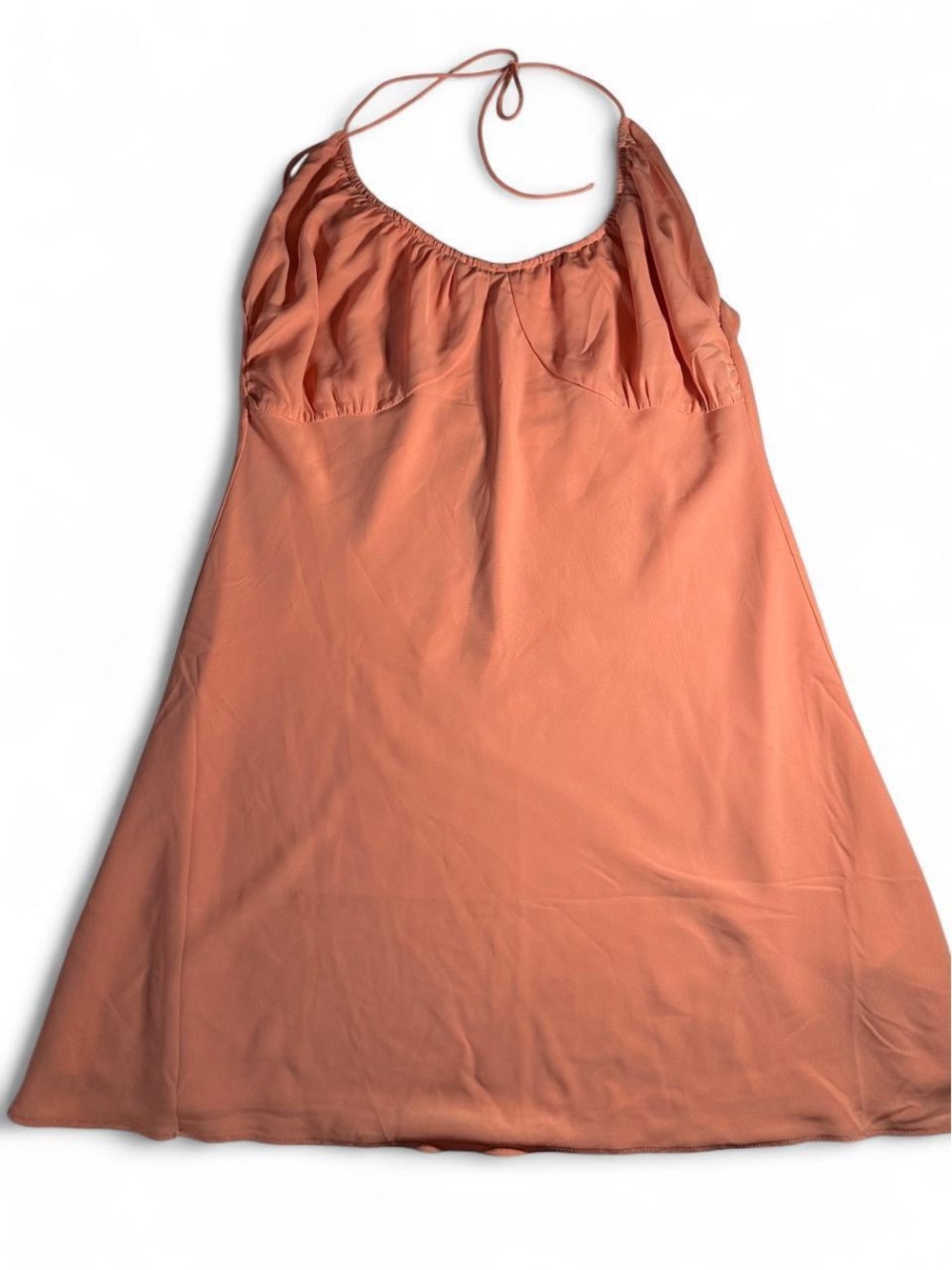 Abercrombie & Fitch Coral Halter Slip